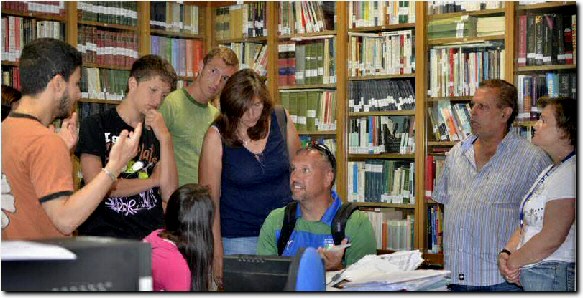 John Aloi e la sua famiglia incontrano i loro parenti librizzesi