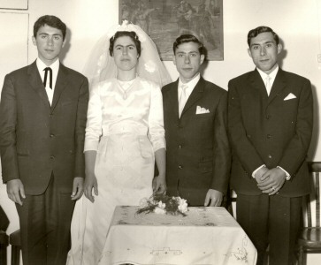 matrimonio di nina patti con ciccio guidara 16 marzo 1967